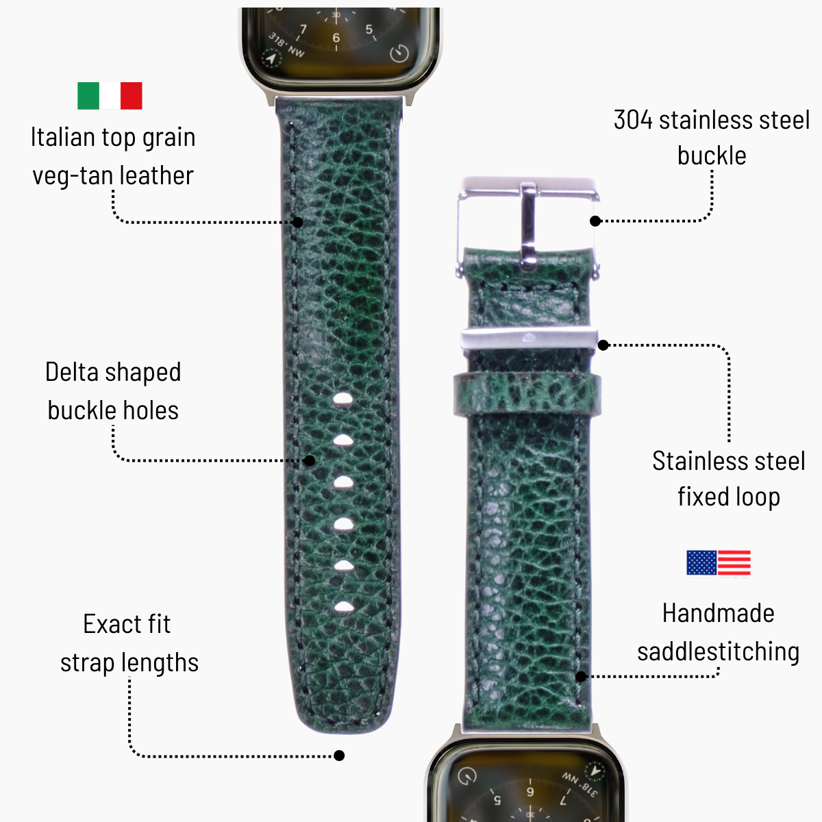 EA Elegance Strap Set for Apple Watch®