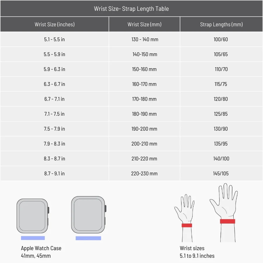 TA Classic Strap Set for Apple Watch®